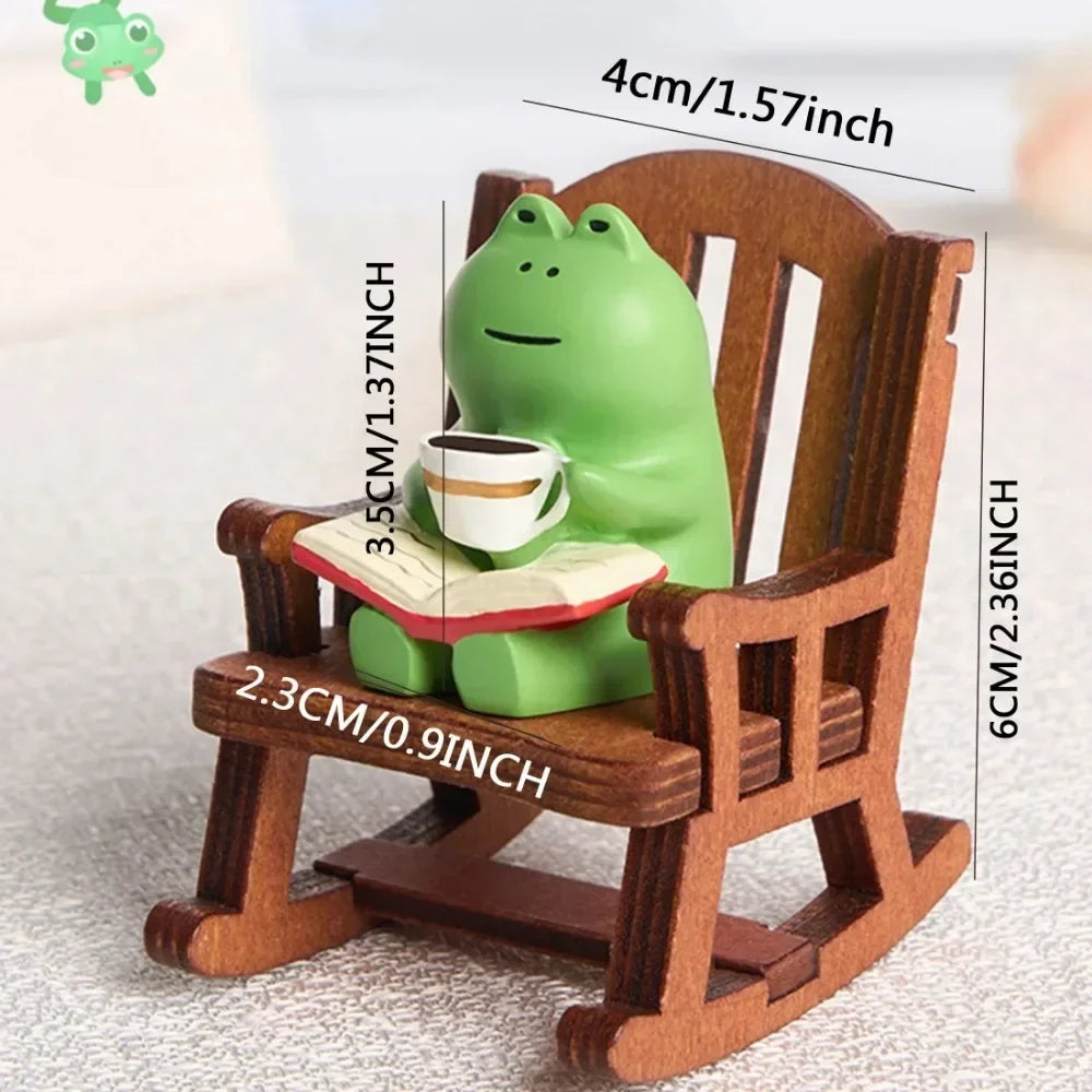 Adorable Frog Rocking Chair Friend